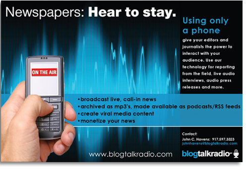Blog Talk Radio Ad