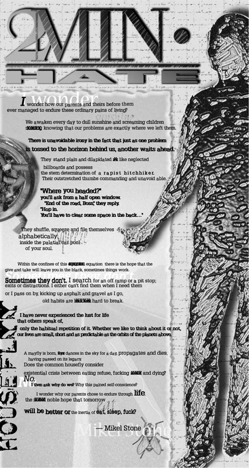 2 Minute Hate Poster